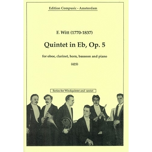 Witt, F. - Quintet In Es