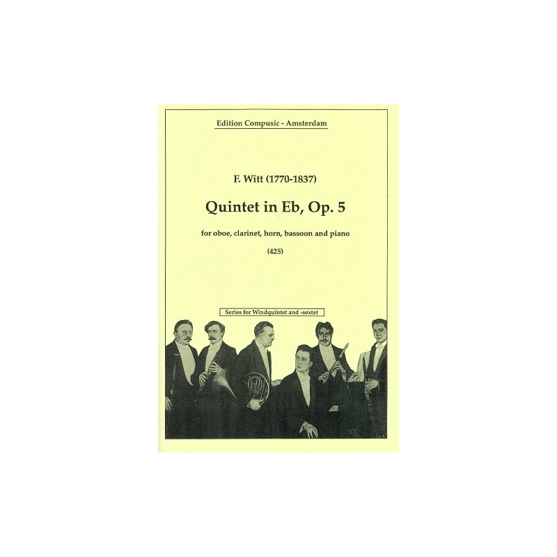 Witt, F. - Quintet In Es