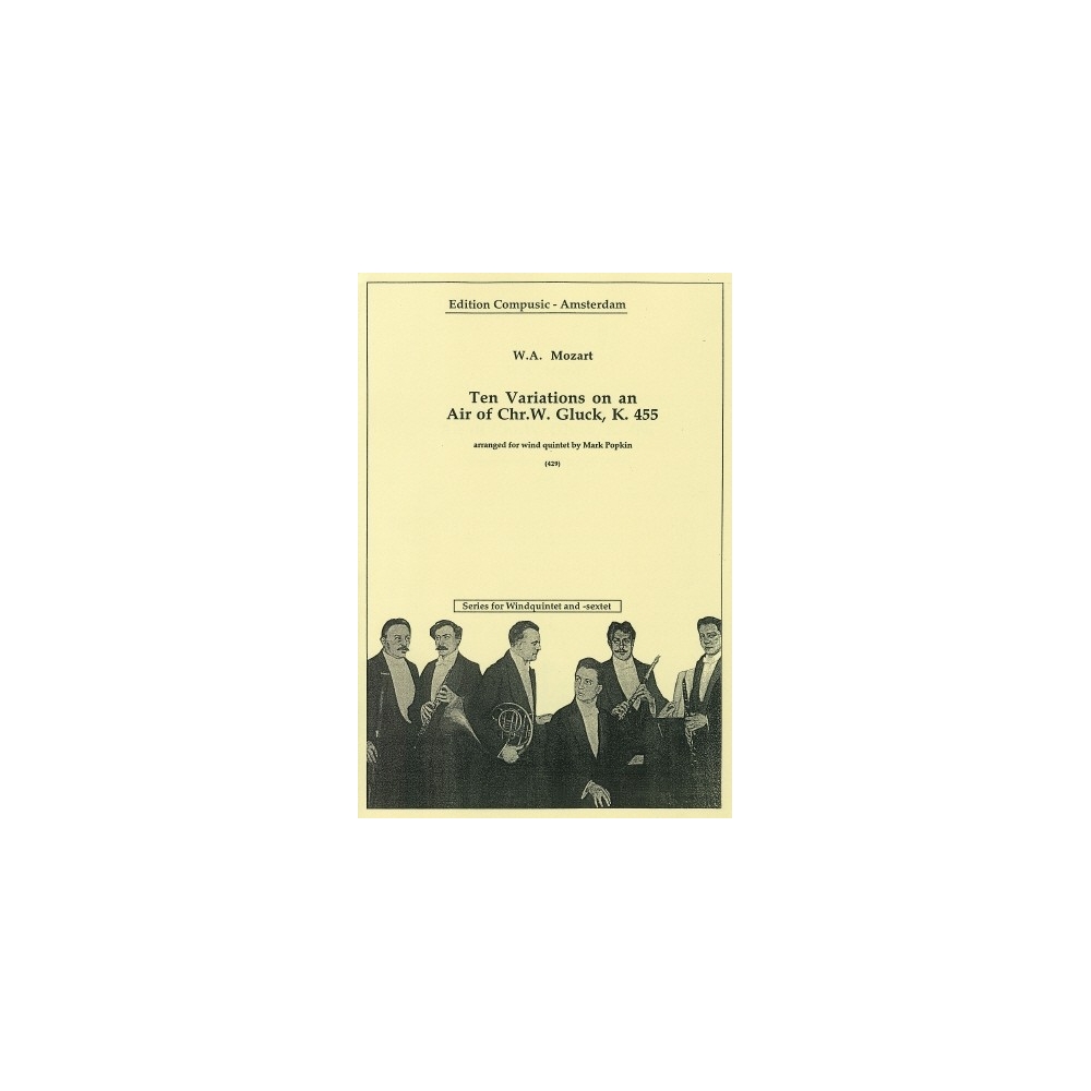 Mozart, Wolfgang Amadeus - 10 Variations On An Air Of Chr. W Gluck