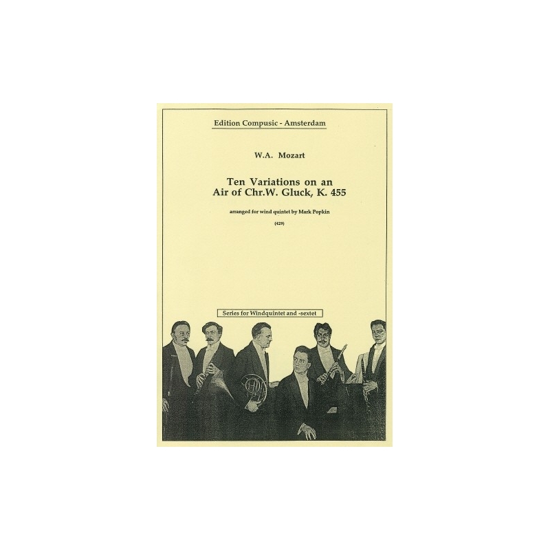 Mozart, Wolfgang Amadeus - 10 Variations On An Air Of Chr. W Gluck