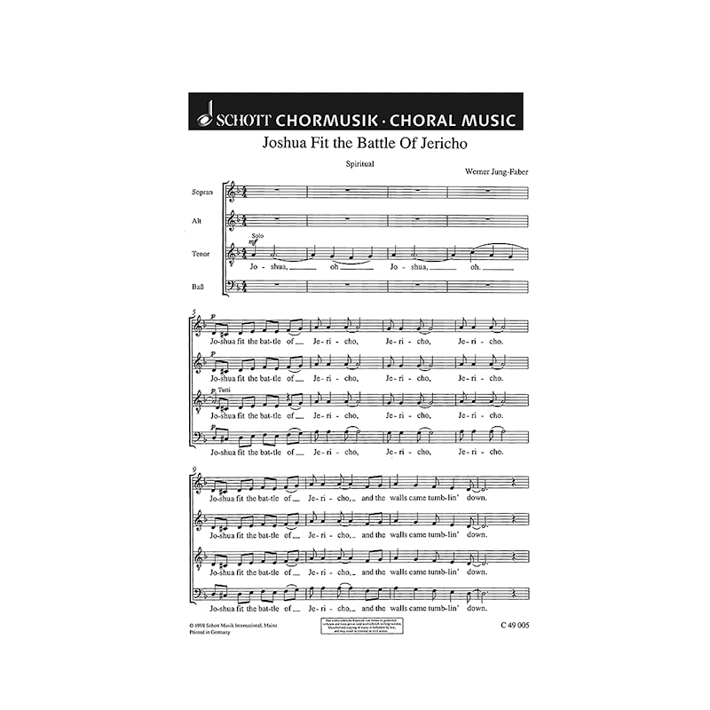 Jung-Faber, Werner - Spirituals 