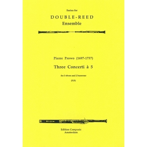 Prowo, Pierre - 3 Concerti a 5