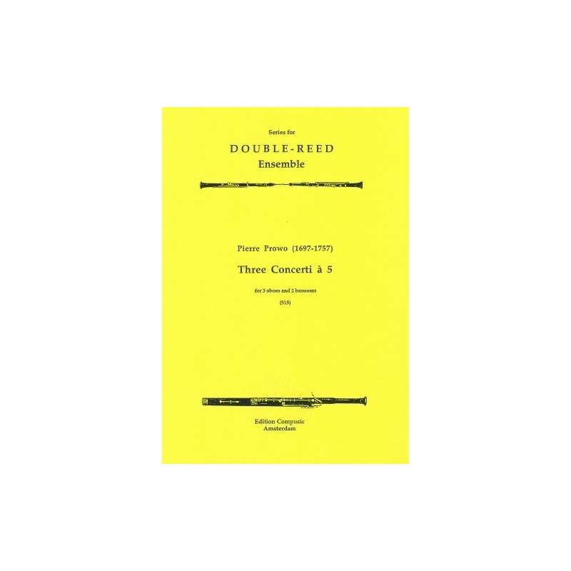 Prowo, Pierre - 3 Concerti a 5