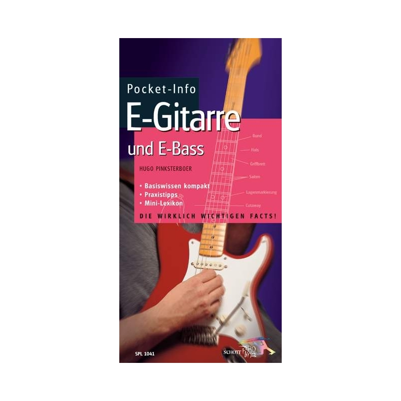 Pinksterboer, Hugo - Pocket-Info E-Gitarre und E-Bass 