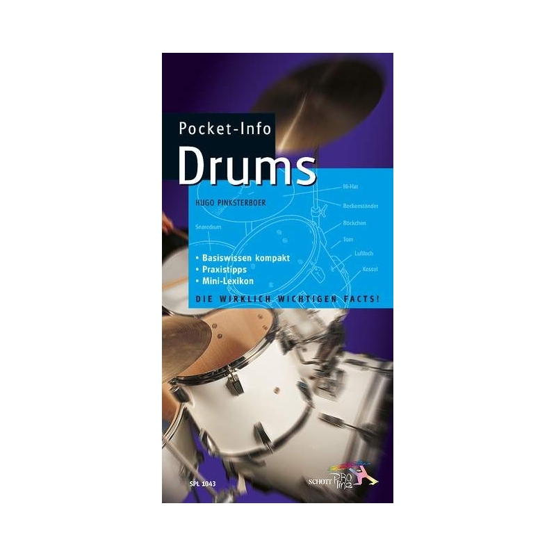 Pinksterboer, Hugo - Pocket-Info Drums 