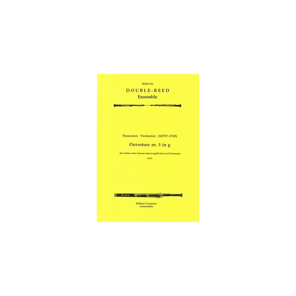 Venturini, F. - Overture Nr.3 In G