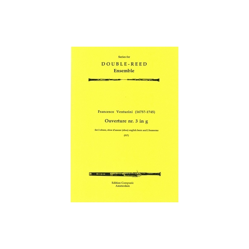 Venturini, F. - Overture Nr.3 In G