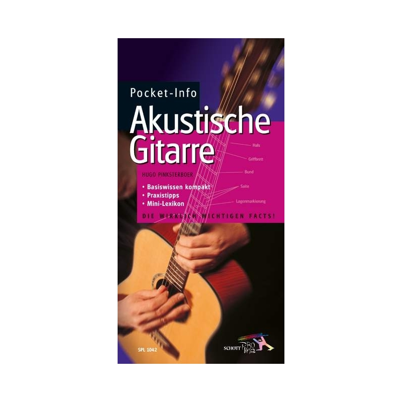Pinksterboer, Hugo - Pocket-Info Akustische Gitarre 