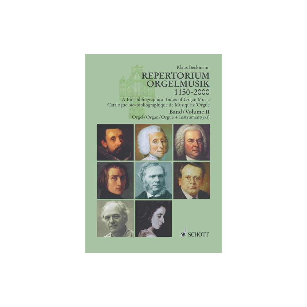 Beckmann, Klaus - A Bio-bibliographical Index of Organ Music Vol. 2: Orgel plus Instrument(e)