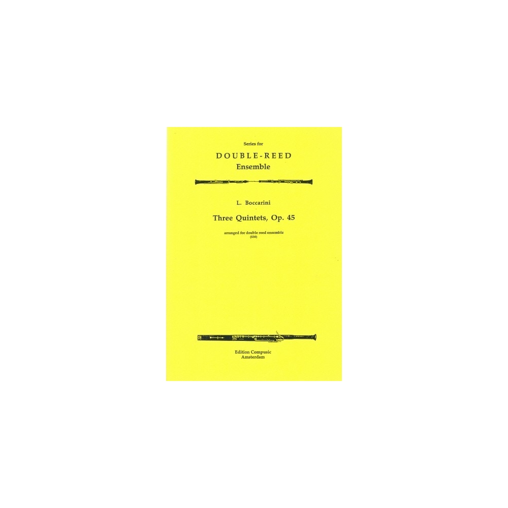 Boccherini, Luigi - 3 Quintets