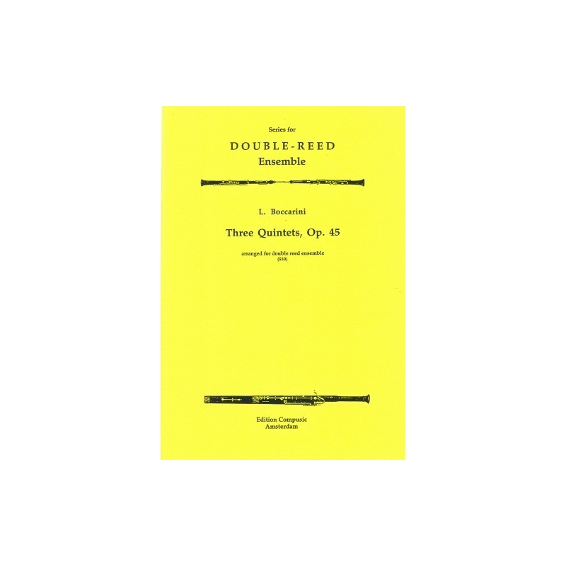 Boccherini, Luigi - 3 Quintets