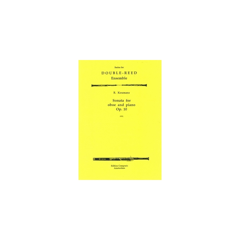 Koumans, Rudolf - Sonata For Oboe And Piano