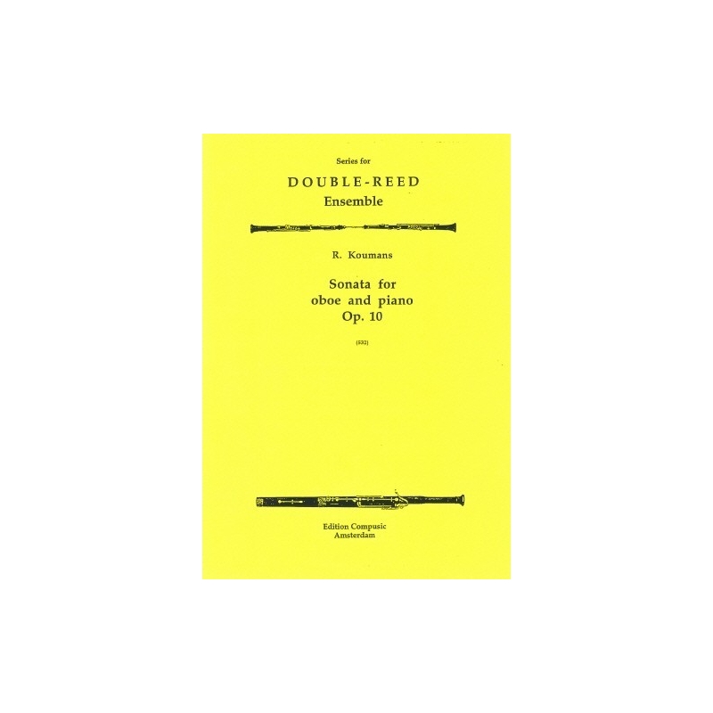 Koumans, Rudolf - Sonata For Oboe And Piano