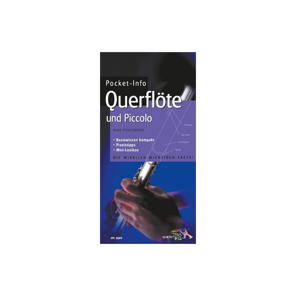 Pinksterboer, Hugo - Pocket-Info Querflöte und Piccolo 
