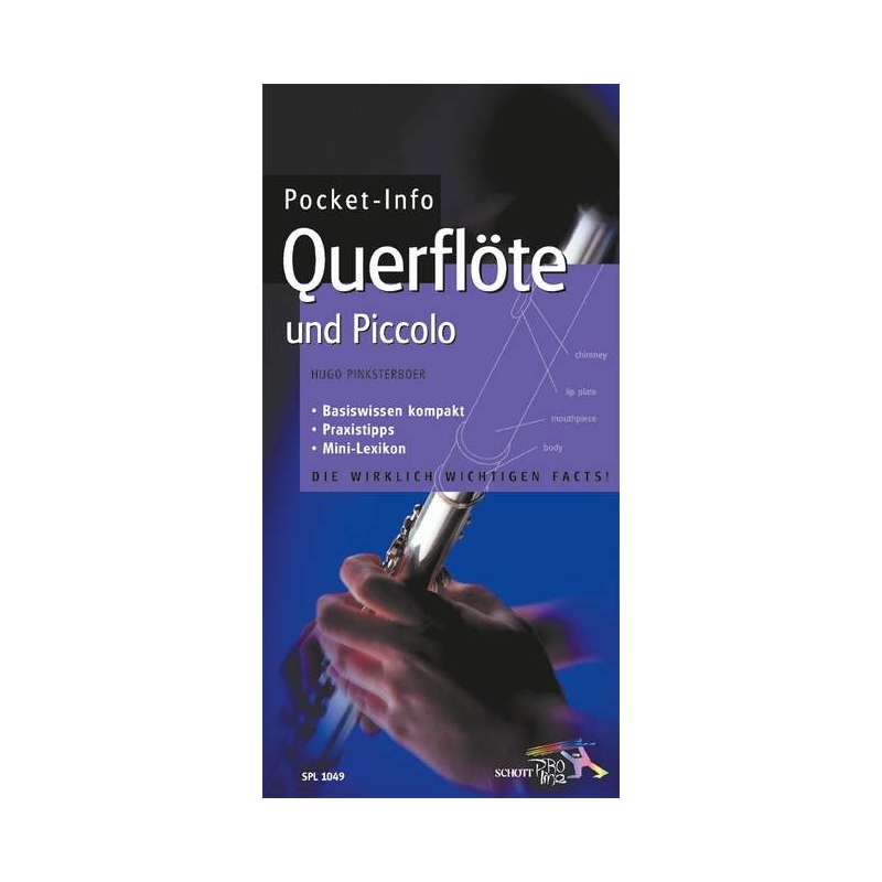 Pinksterboer, Hugo - Pocket-Info Querflöte und Piccolo 