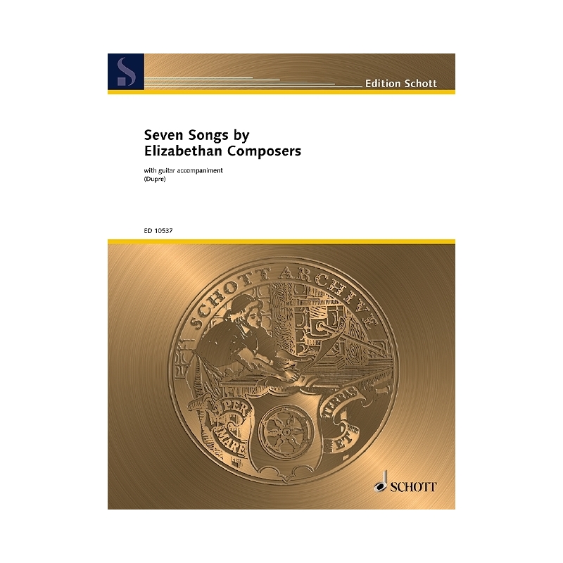 Campion, Thomas - Seven songs by Elizabethan Composers 