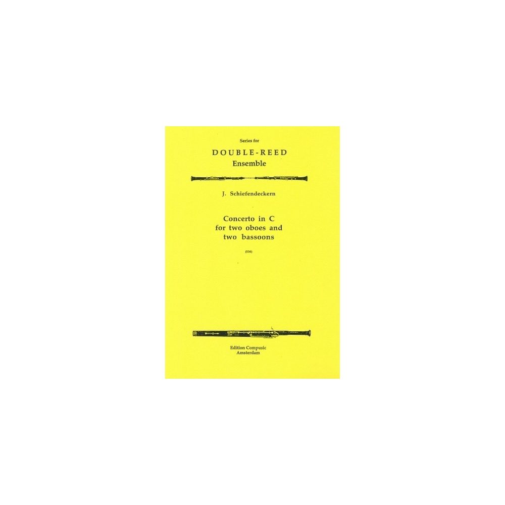 Schiefendeckern, J - Concerto In C For 2 Oboes And 2 Bassoons