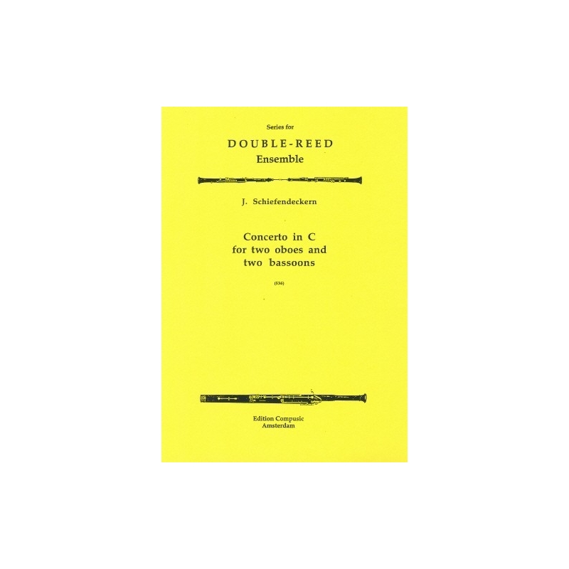 Schiefendeckern, J - Concerto In C For 2 Oboes And 2 Bassoons