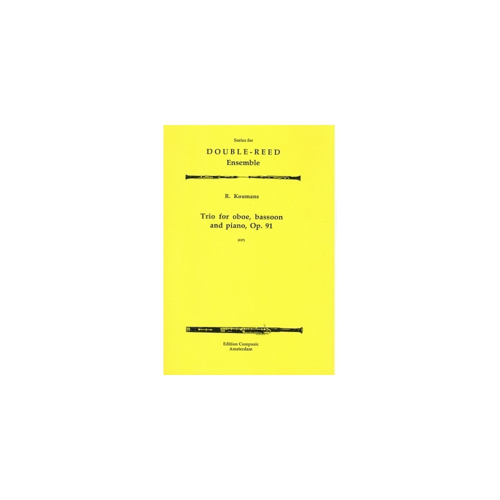Koumans, Rudolf - Trio For Oboe, Bassoon And Piano