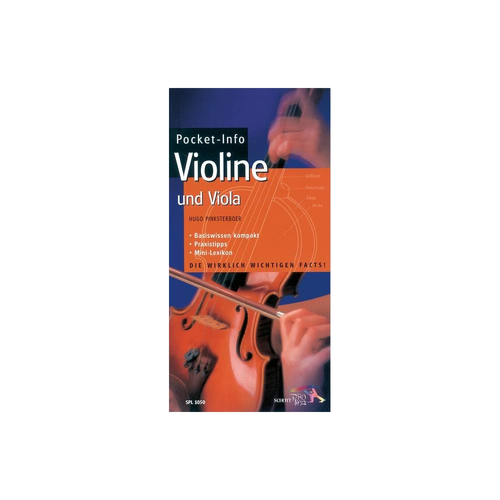 Pinksterboer, Hugo - Pocket-Info Violin and Viola 