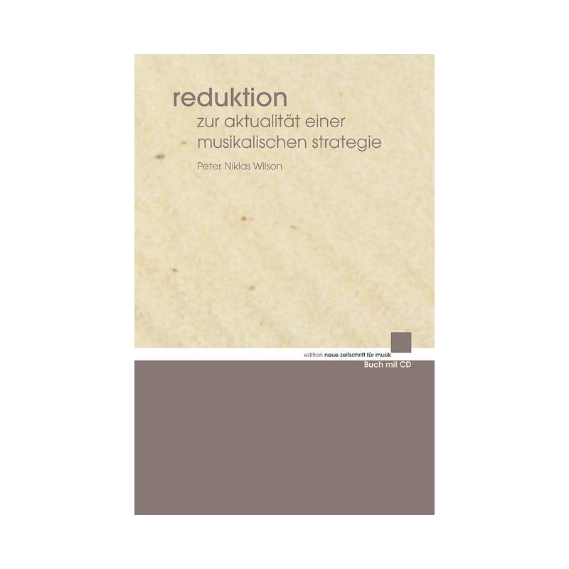 Wilson, Peter Niklas - Reduktion 