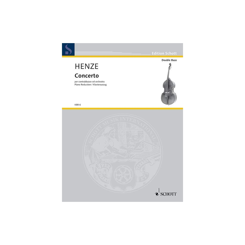 Henze, Hans Werner - Concerto per contrabbasso ed orchestra 