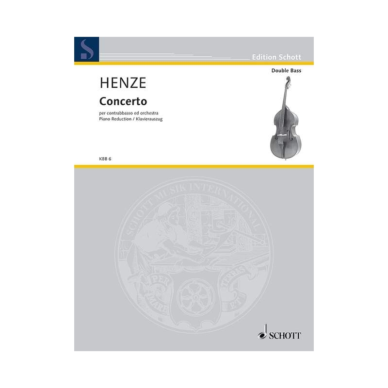 Henze, Hans Werner - Concerto per contrabbasso ed orchestra