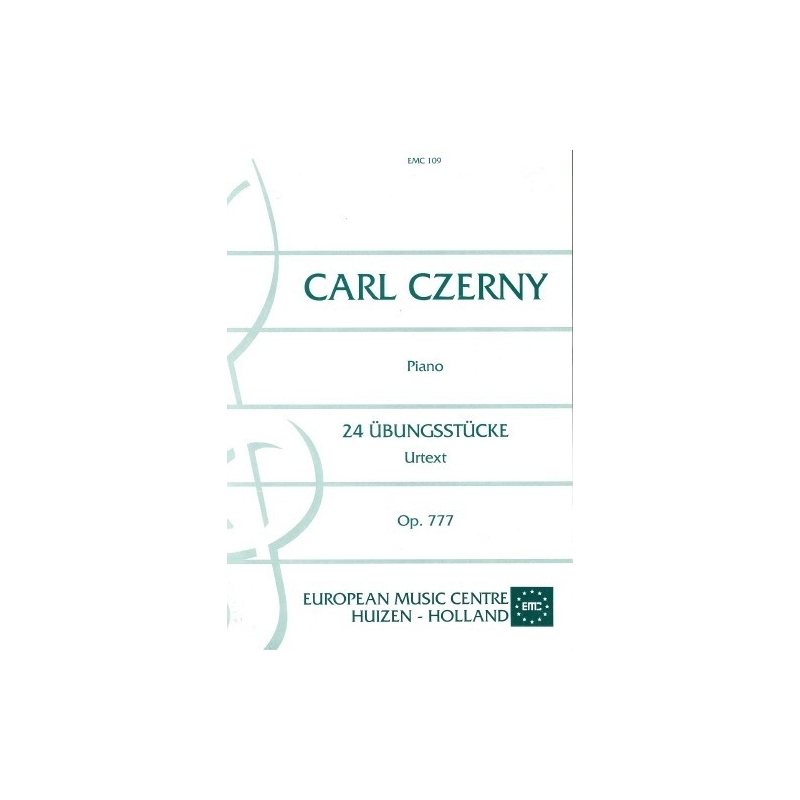 Twenty Four Ubungsstucke - Carl Czerny