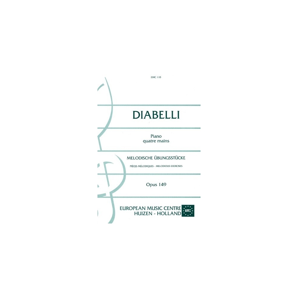 Diabelli, Anton - Melodische Übungsstücke Op. 149