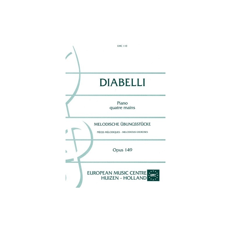 Diabelli, Anton - Melodische Übungsstücke Op. 149