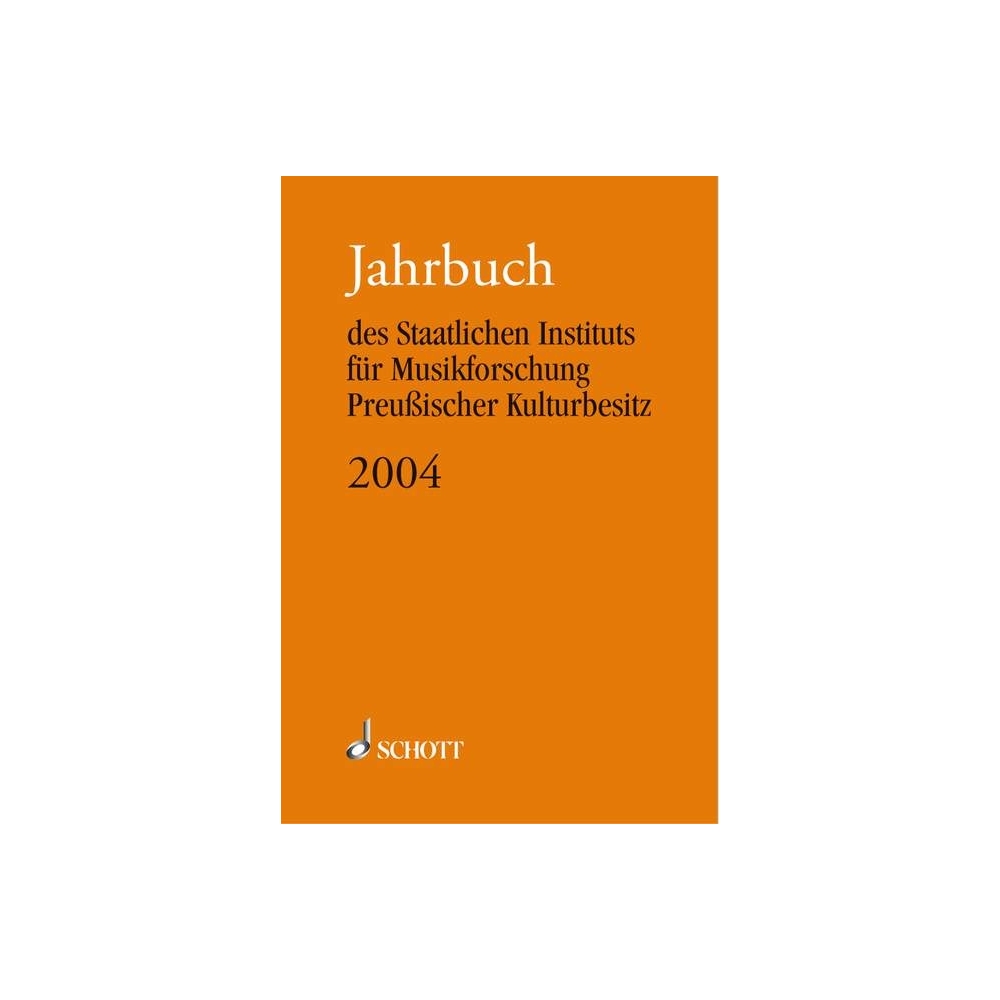 Jahrbuch des Staatlichen Instituts für Musikforschung Preußischer Kulturbesitz 