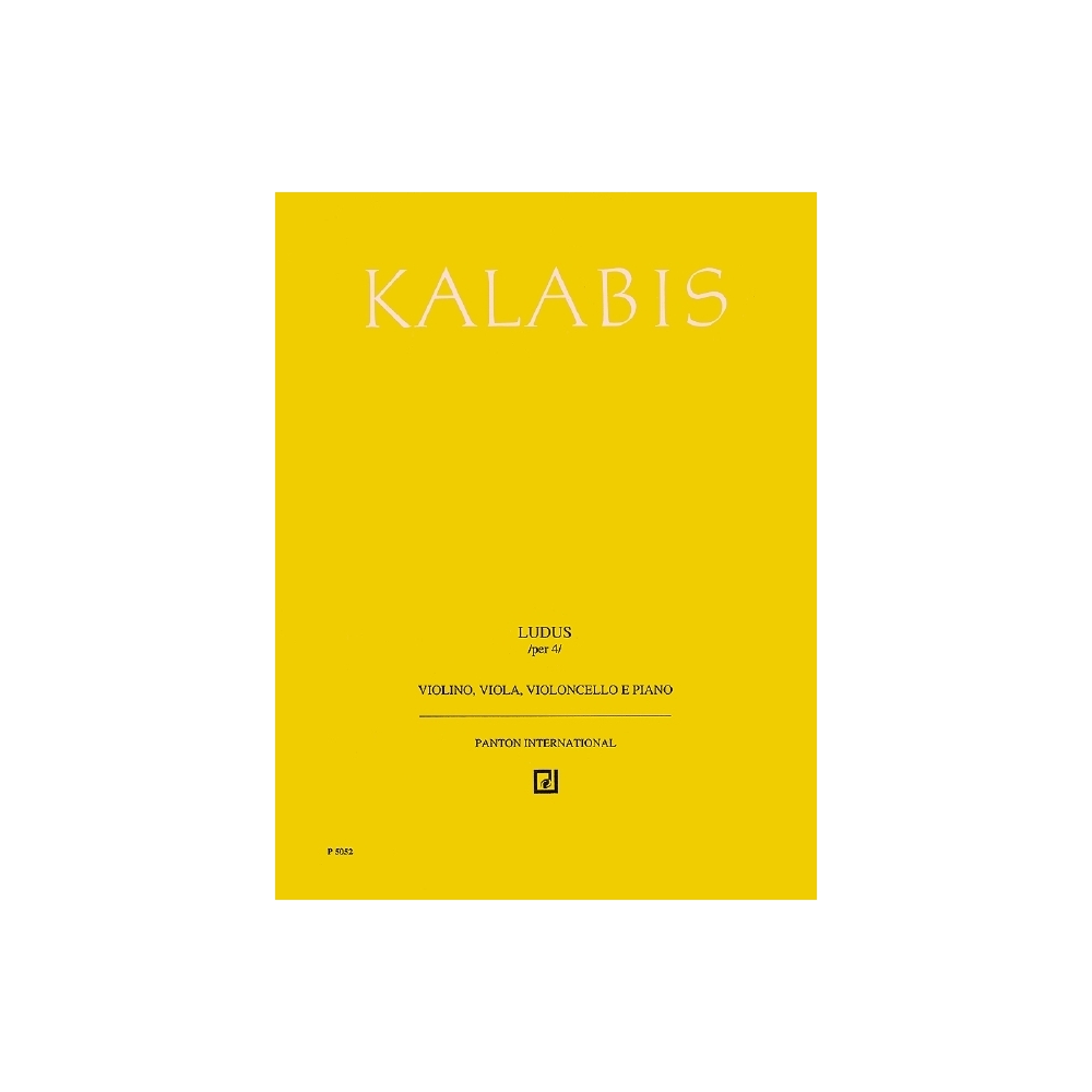 Kalabis, Viktor - Ludus op. 82 