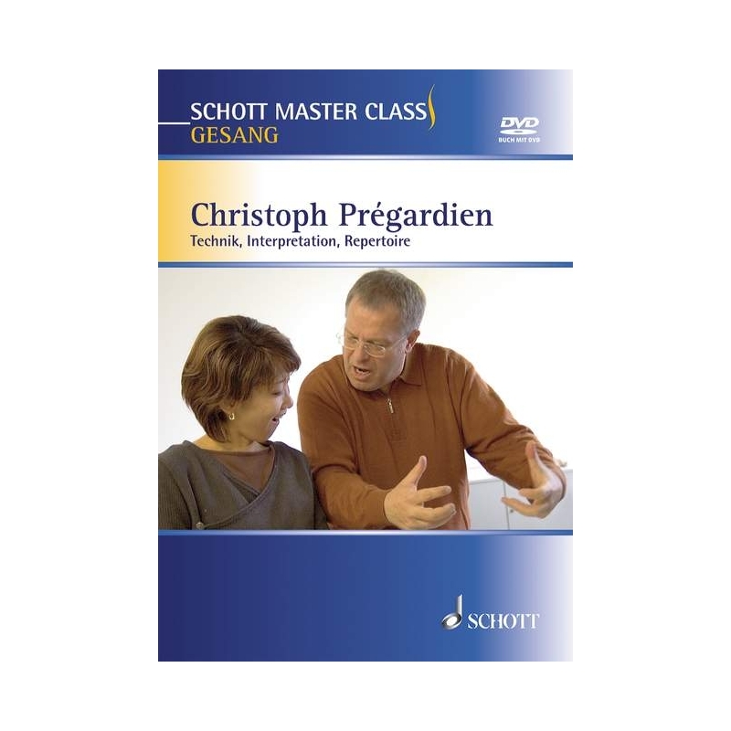 Prégardien, Christoph - Schott Master Class Singing Vol. 1