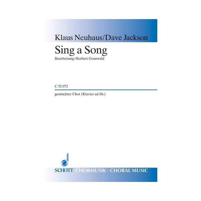 Jackson & Neuhaus - Sing a Song 