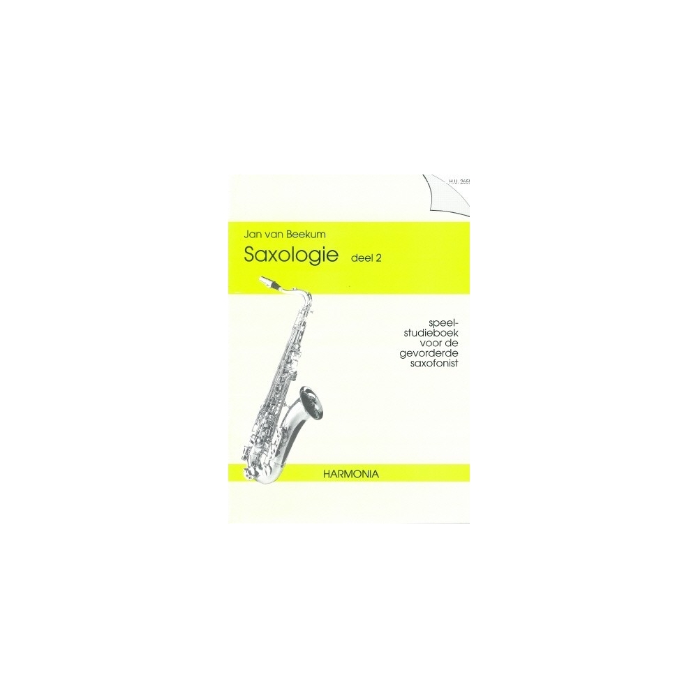 Beekum, Jan - Saxologie deel 2