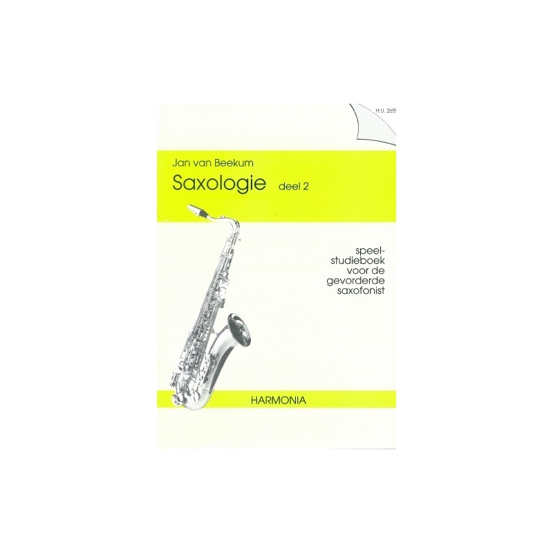 Beekum, Jan - Saxologie deel 2
