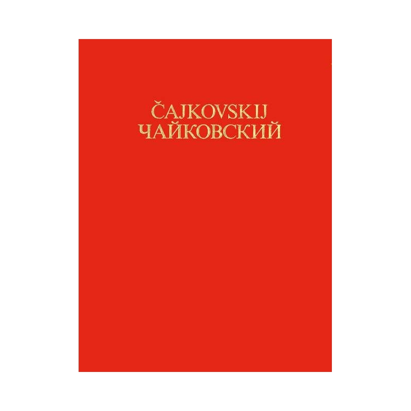 Thematic and Bibliographical Catalogue of P.I. Tchaikovsky`s Works 