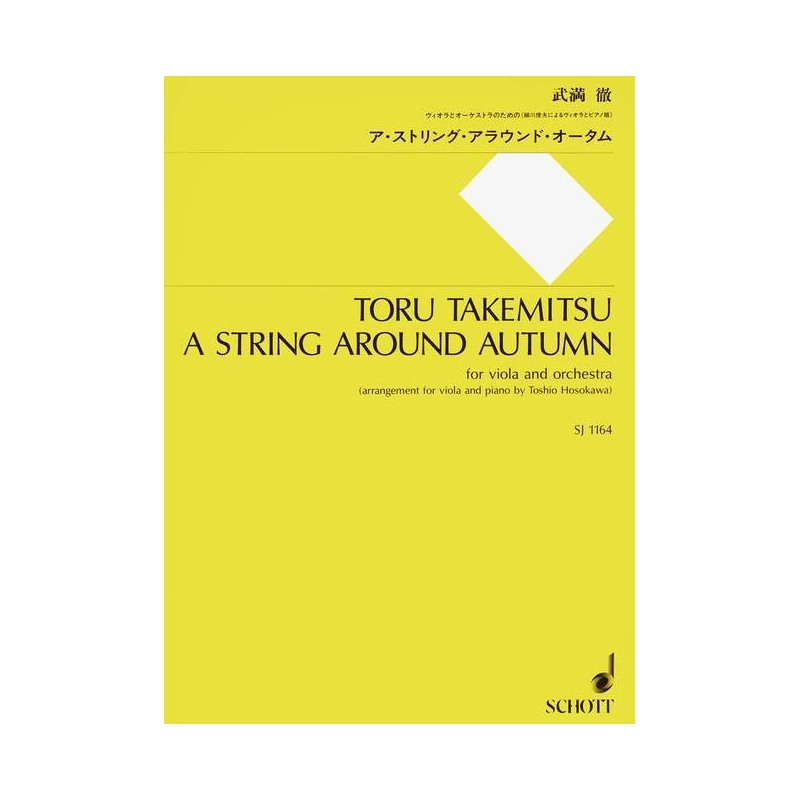 Takemitsu, Toru - A String Around Autumn 