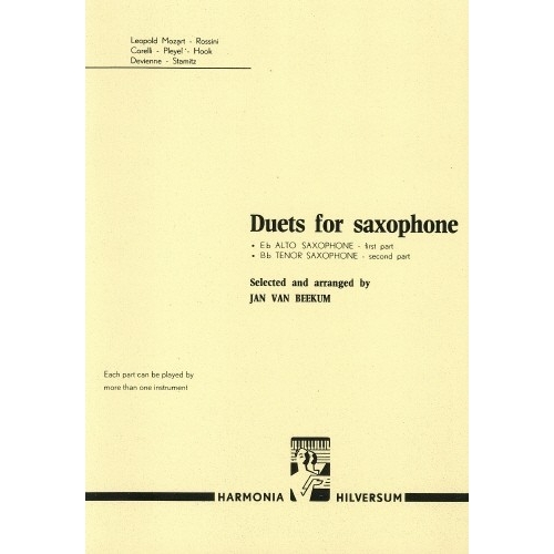 Duets for saxophone (Eb...