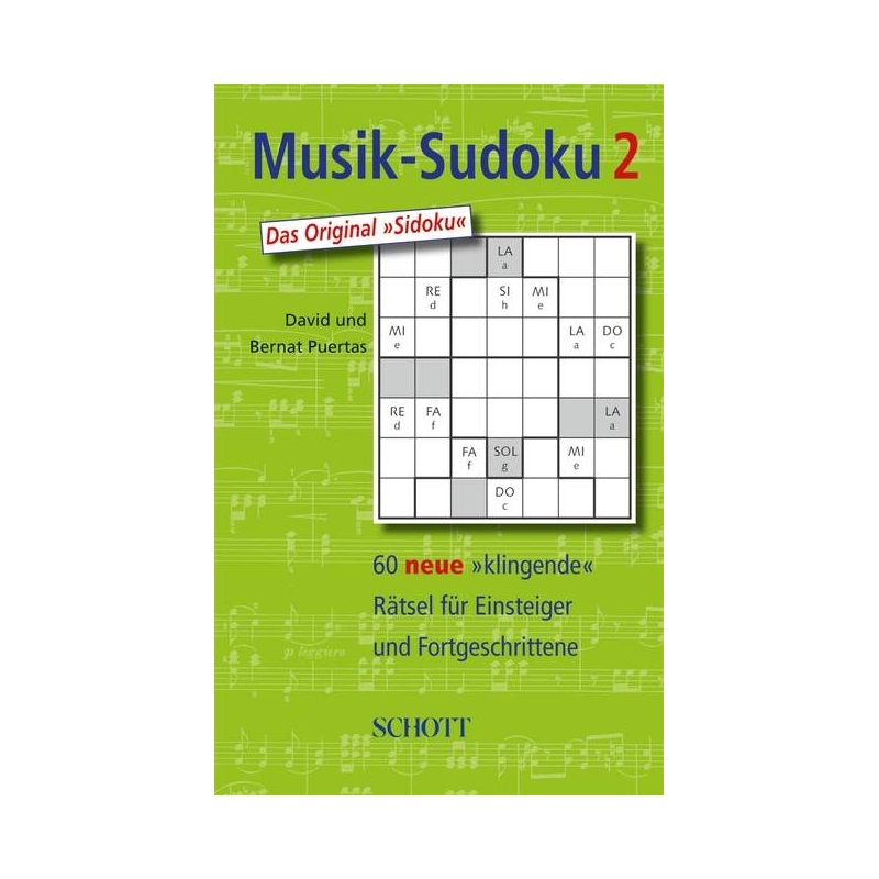 Puertas & Puertas - Musik-Sudoku (HP10/12) Vol. 2