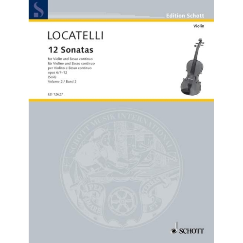 Locatelli, Pietro Antonio - 12 Sonatas op. 6/7-12