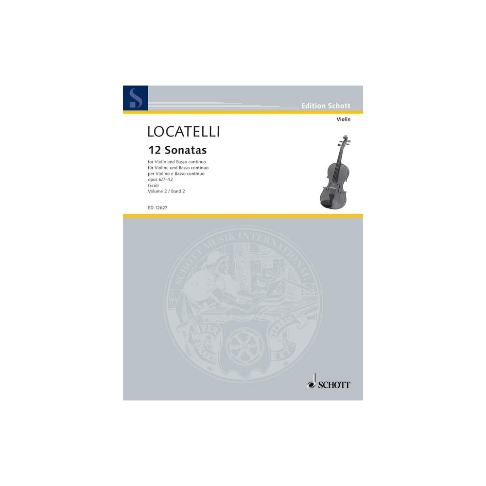 Locatelli, Pietro Antonio - 12 Sonatas op. 6/7-12