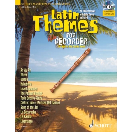 Latin Themes for Alto Recorder