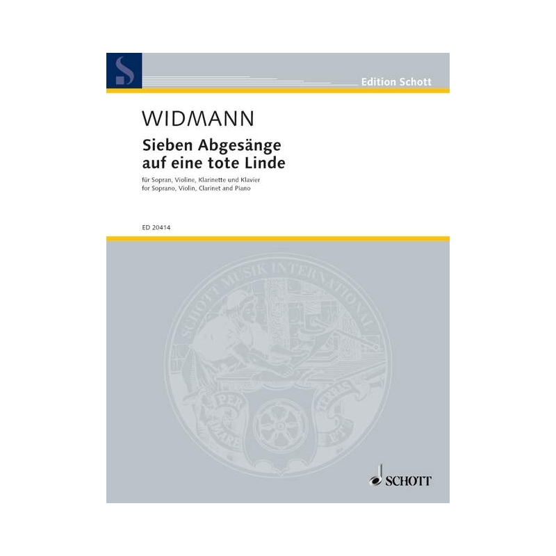Widmann, Joerg - Sieben Abgesänge auf eine tote Linde 