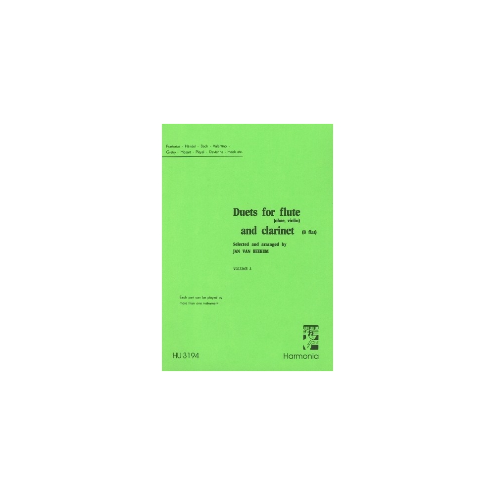 Duets for Flute and Clarinet vol. 2