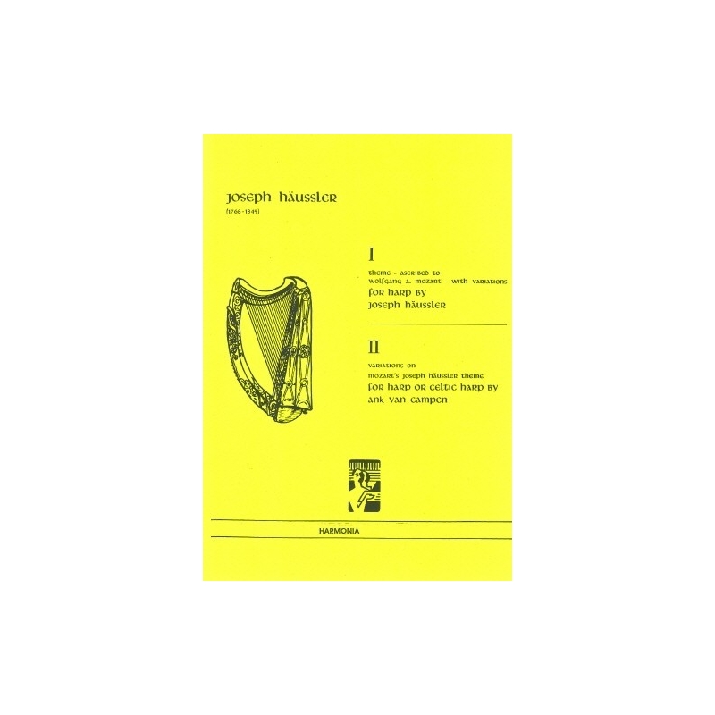 Haussler, Joseph - Theme & Variations for Harp
