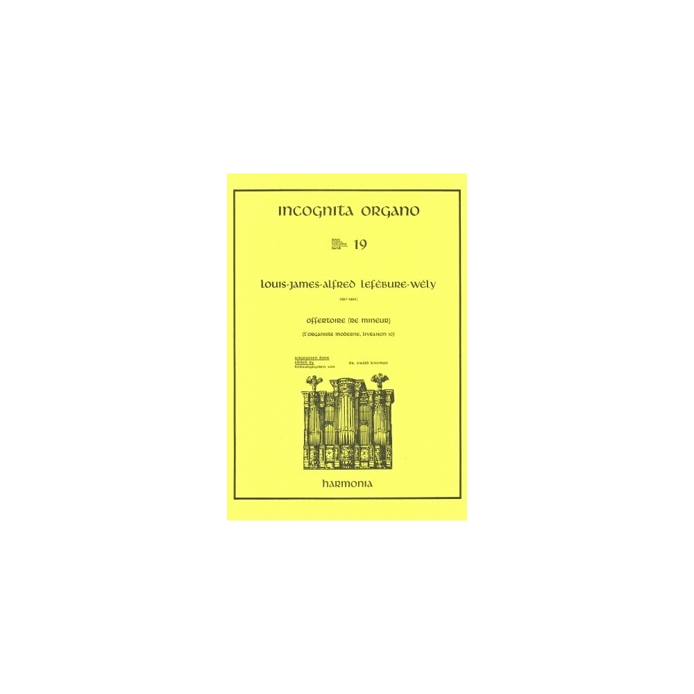 Lefebure-Wely, Louis Jaime Alfred - Incognita Organo 19 - Offertoire (Re mineur)