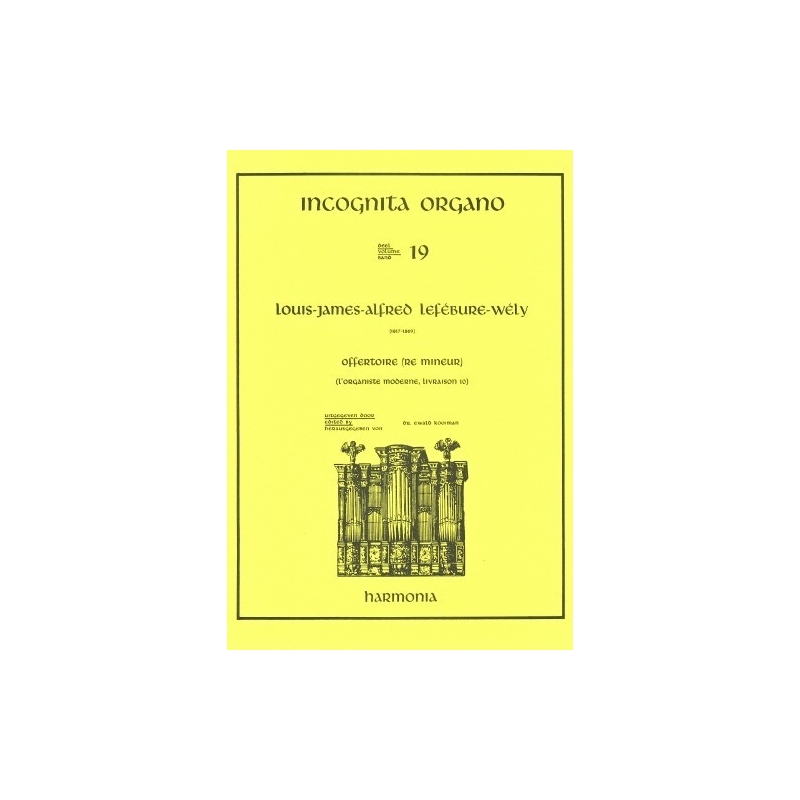 Lefebure-Wely, Louis Jaime Alfred - Incognita Organo 19 - Offertoire (Re mineur)