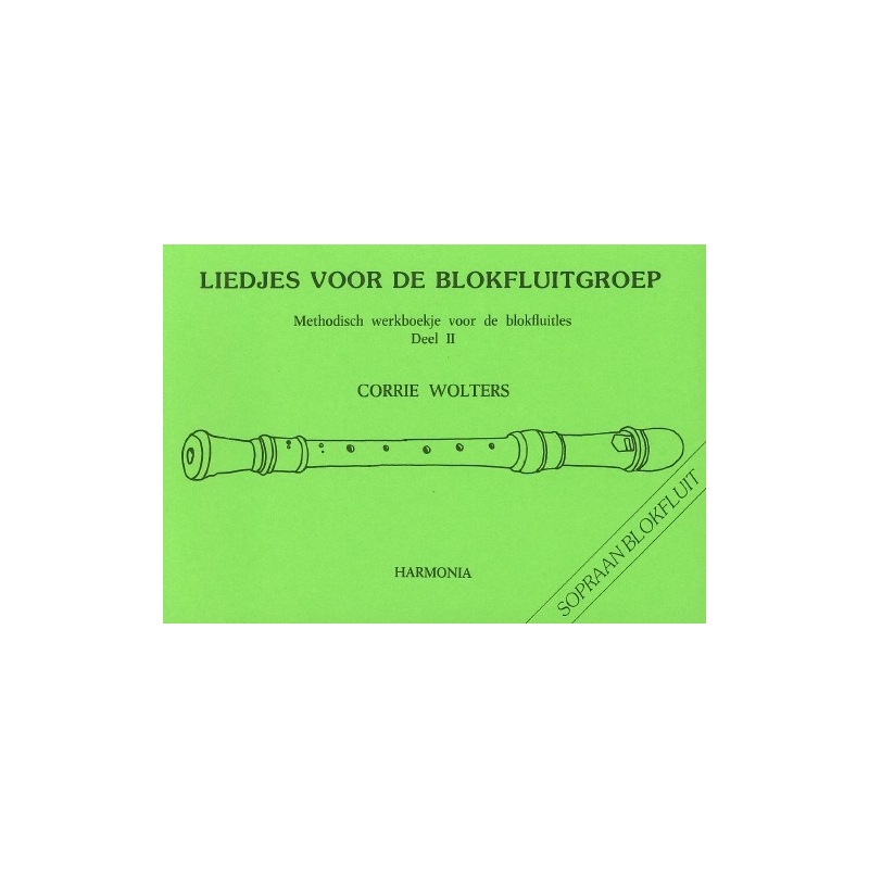 Wolters, C. - Liedjes Blokfluitgroep 2