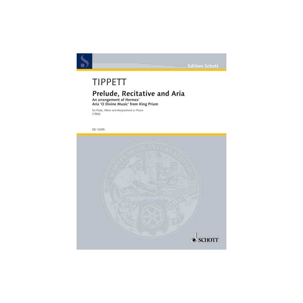 Tippett, Sir Michael - Prelude, Recitative and Aria 